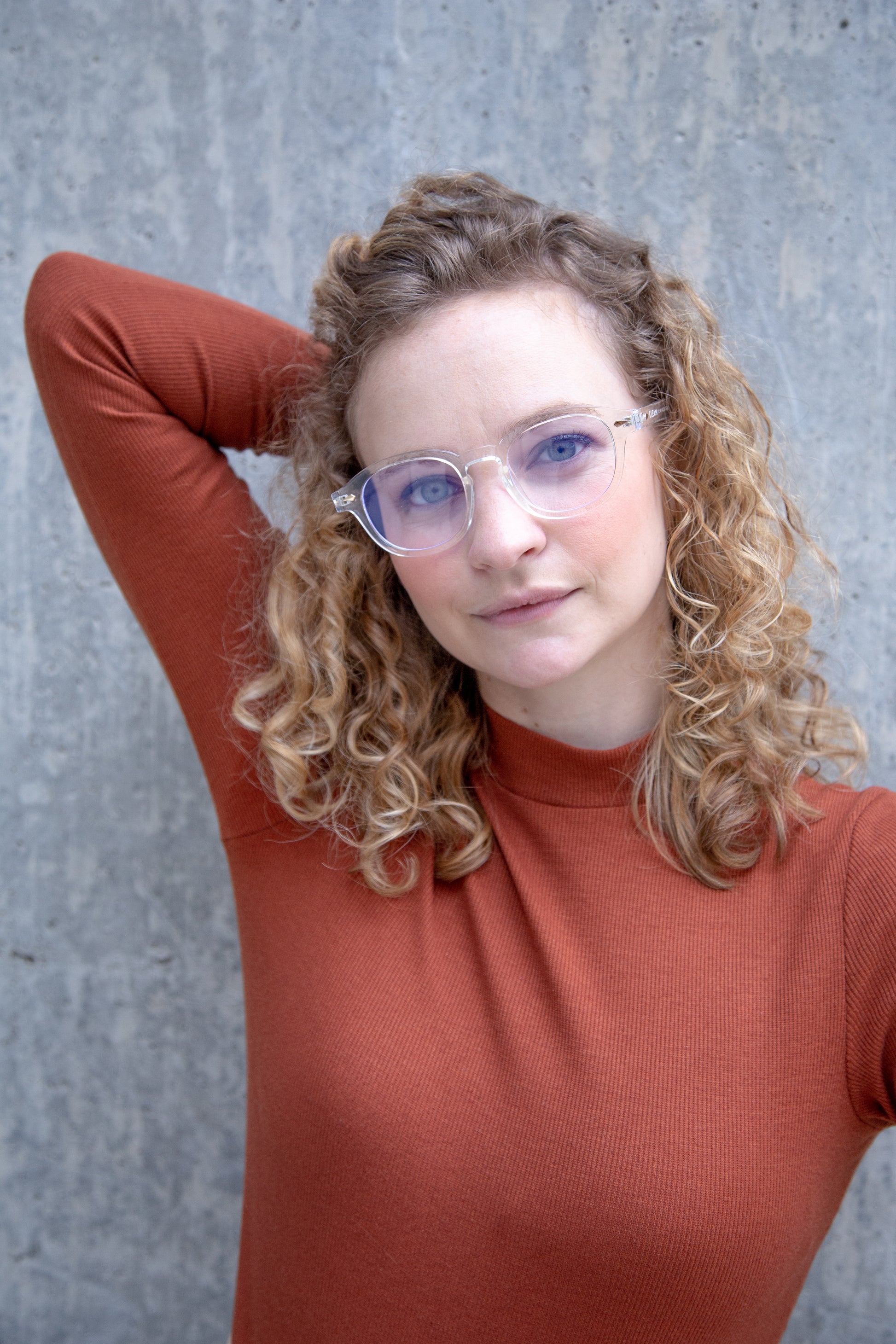 MARIE I Clear - Gleam Eyewear | Blue Blocking Glasses