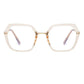 MICHELLE | Champagne - Gleam Eyewear | Blue Light Blocking Glasses