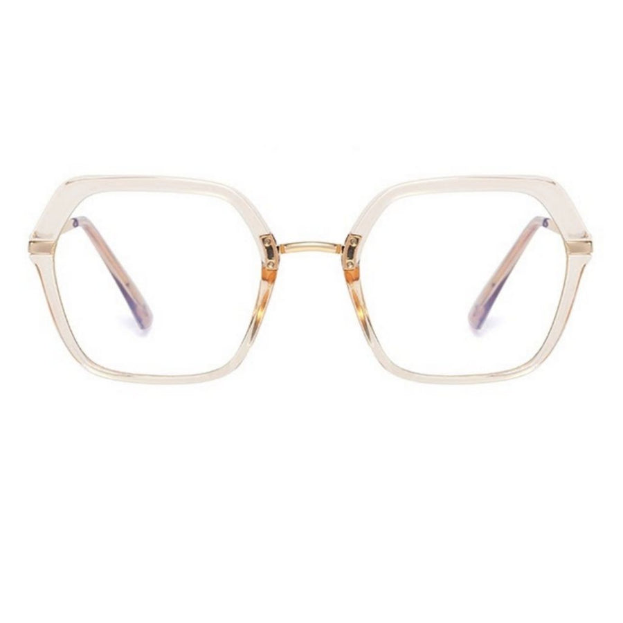 MICHELLE | Champagne - Gleam Eyewear | Blue Light Blocking Glasses