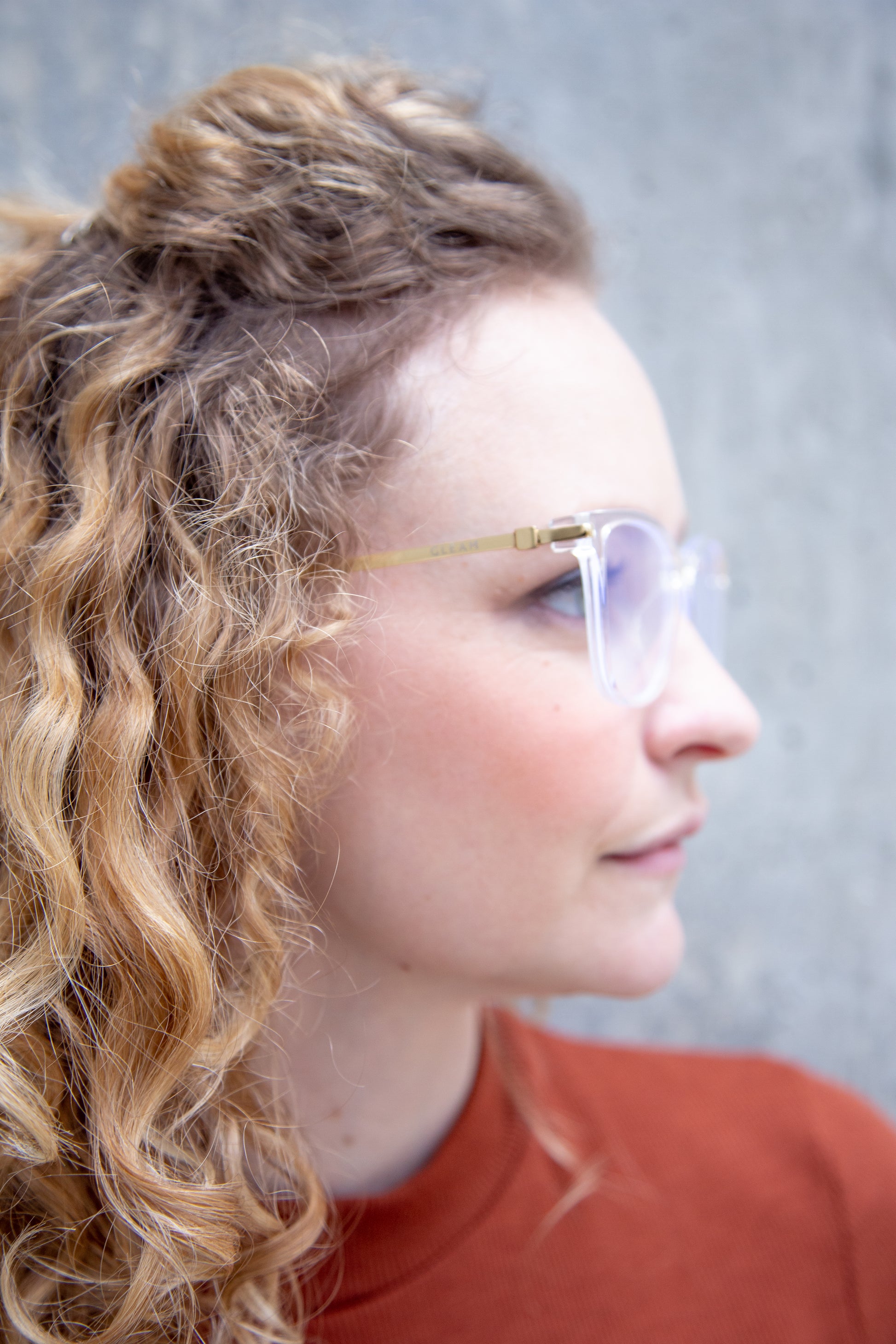 NAOMI I Clear - Gleam Eyewear | Blue Blocking Glasses