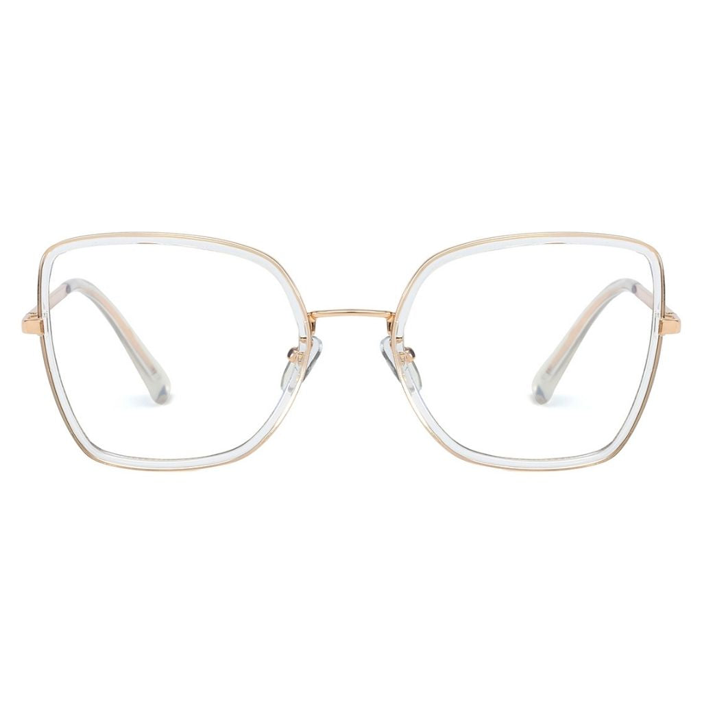 NELLIE I Clear - Gleam Eyewear | Blue Light Blocking Glasses