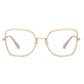 NELLIE I Khaki - Gleam Eyewear | Blue Light Blocking Glasses