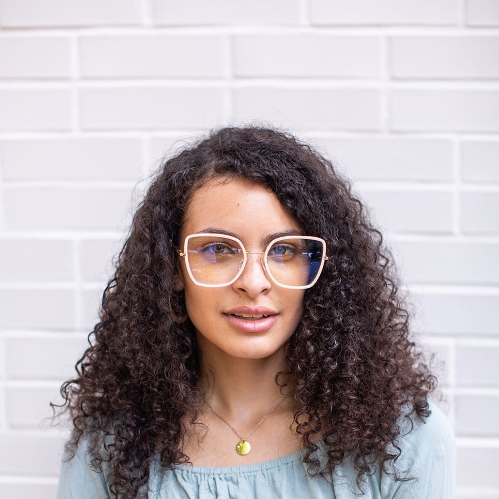 NELLIE I Khaki - Gleam Eyewear | Blue Light Blocking Glasses