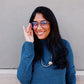 MAYA | Coffee - Gleam Eyewear | Blue Blocking Glasses