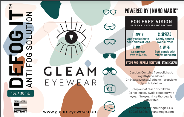 GLEAM | Anti Fog Solution - Gleam Eyewear | Blue Light Blocking Glasses