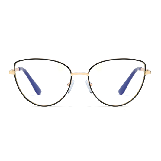 SHIRLEY | Black - Gleam Eyewear | Blue Blocking Glasses