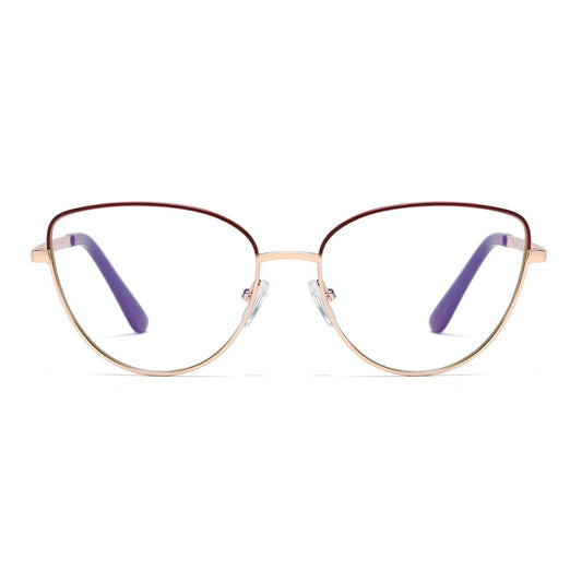 SHIRLEY | Wine - Gleam Eyewear | Blue Light Blocking Glasses