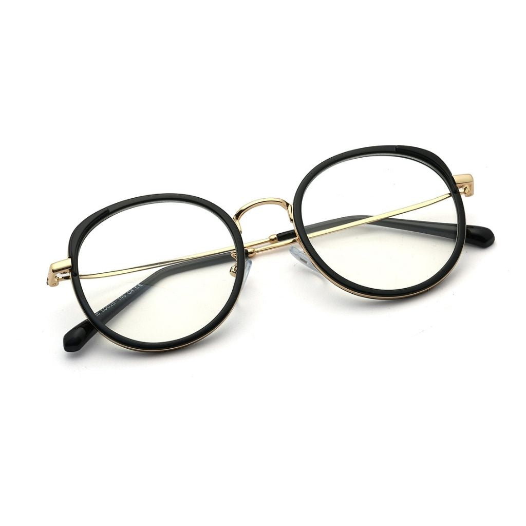 YNES | Black - Gleam Eyewear | Blue Light Blocking Glasses
