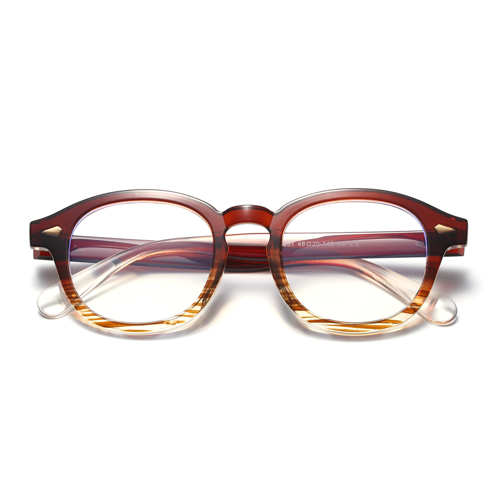 MARIE I Brown - Gleam Eyewear | Blue Blocking Glasses