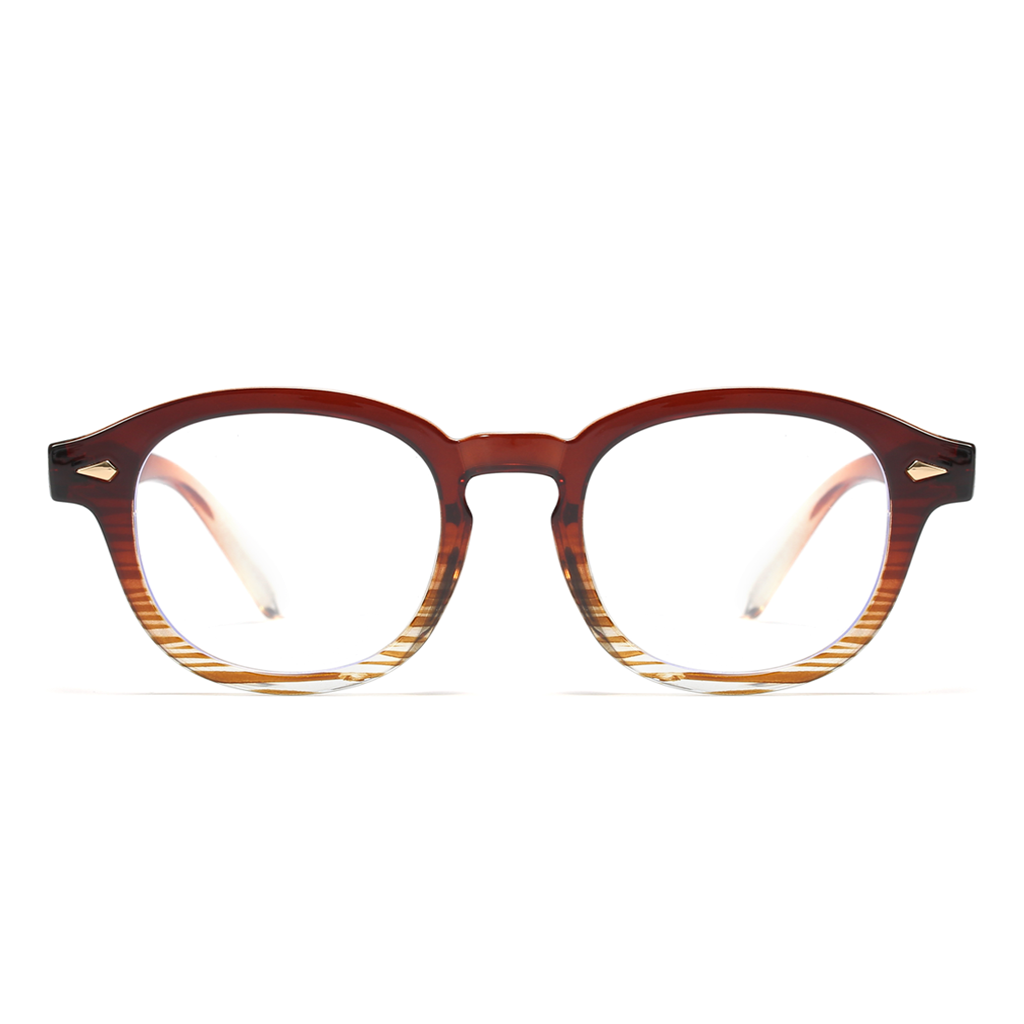 MARIE I Brown - Gleam Eyewear | Blue Blocking Glasses
