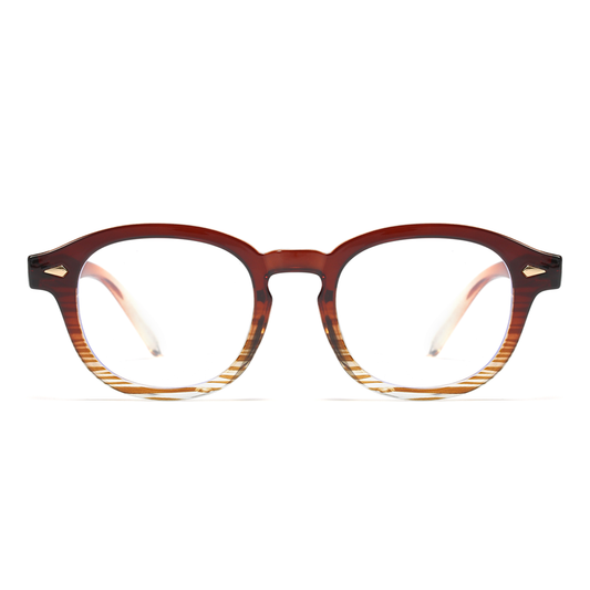 MARIE I Brown - Gleam Eyewear | Blue Blocking Glasses