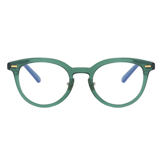 KATHERINE | Green - Gleam Eyewear | Blue Blocking Glasses