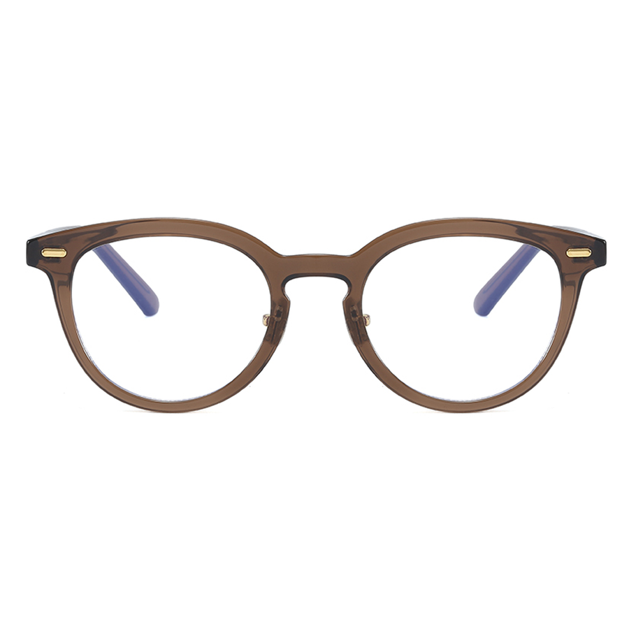 KATHERINE | Brown - Gleam Eyewear | Blue Blocking Glasses