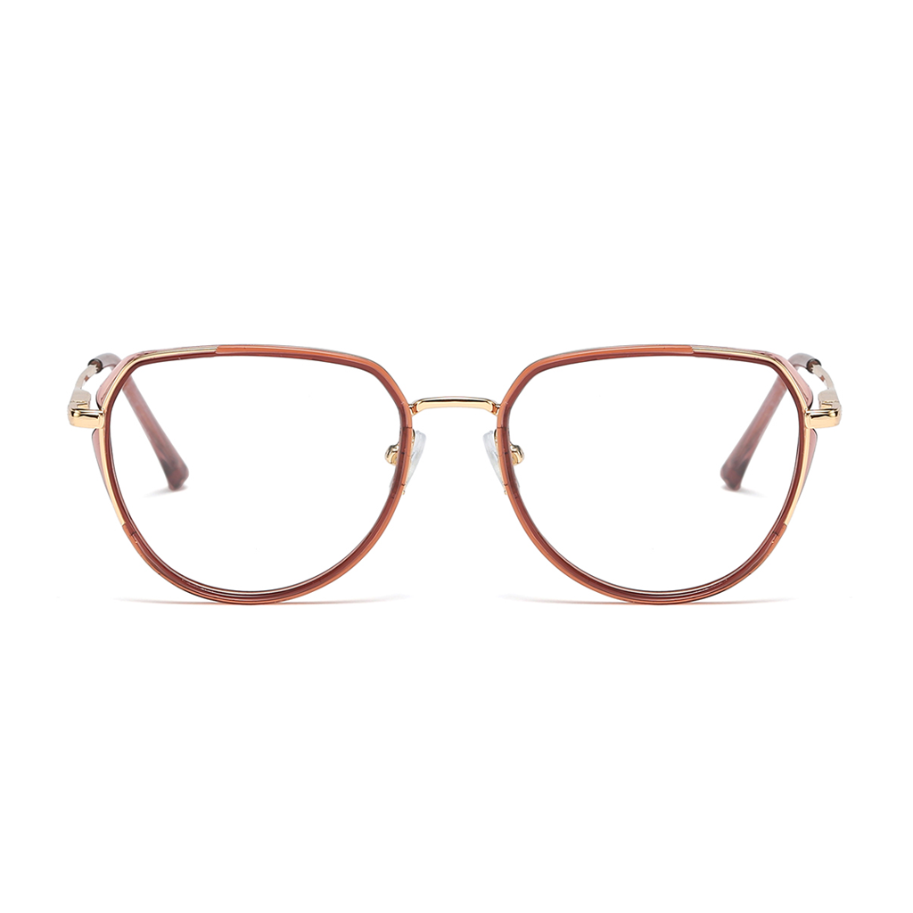 MAYA | Coffee - Gleam Eyewear | Blue Blocking Glasses