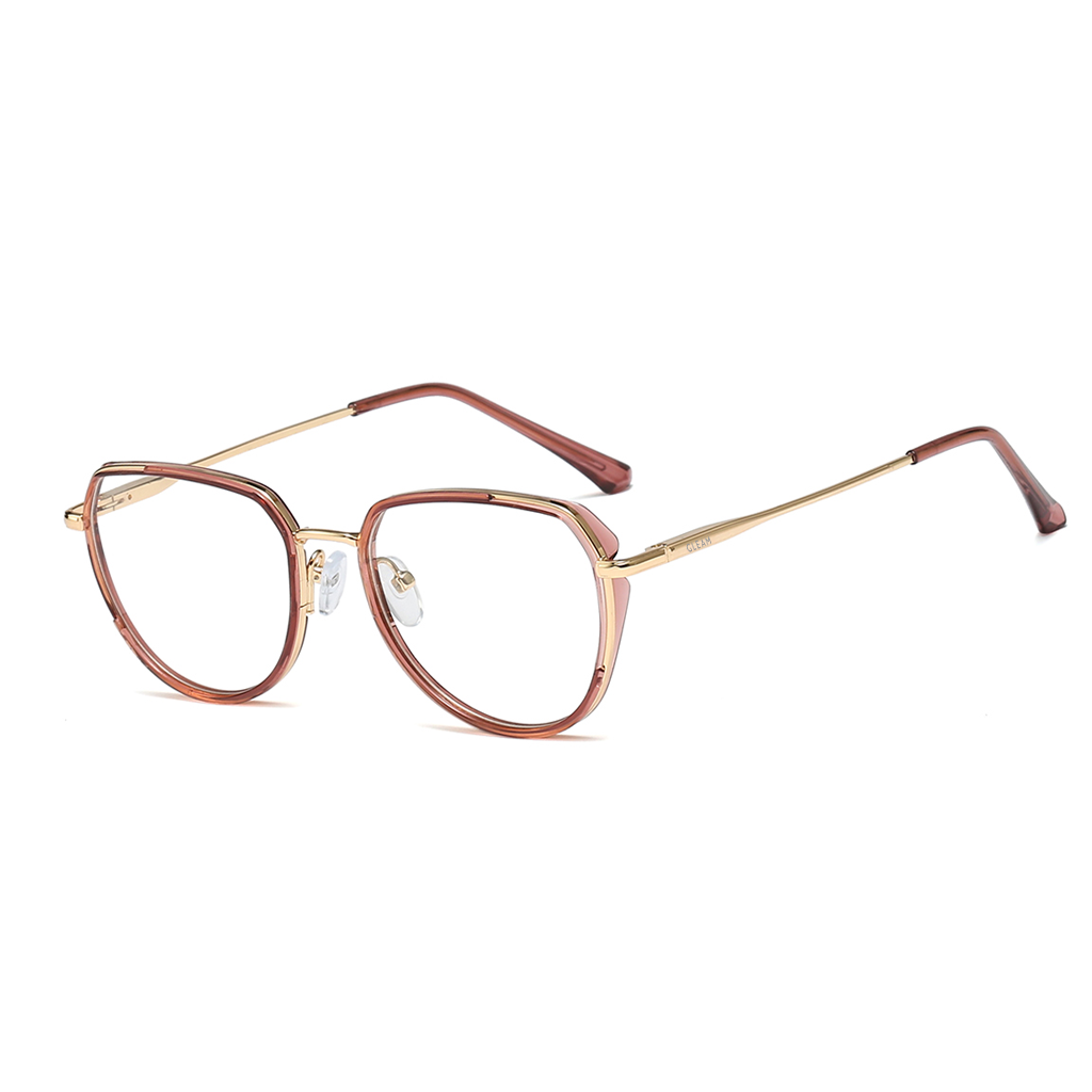 MAYA | Coffee - Gleam Eyewear | Blue Blocking Glasses