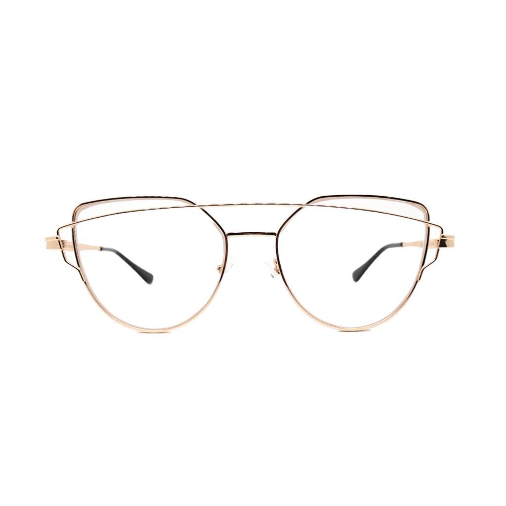 FRIDA | Gold - Gleam Eyewear | Blue Blocking Glasses