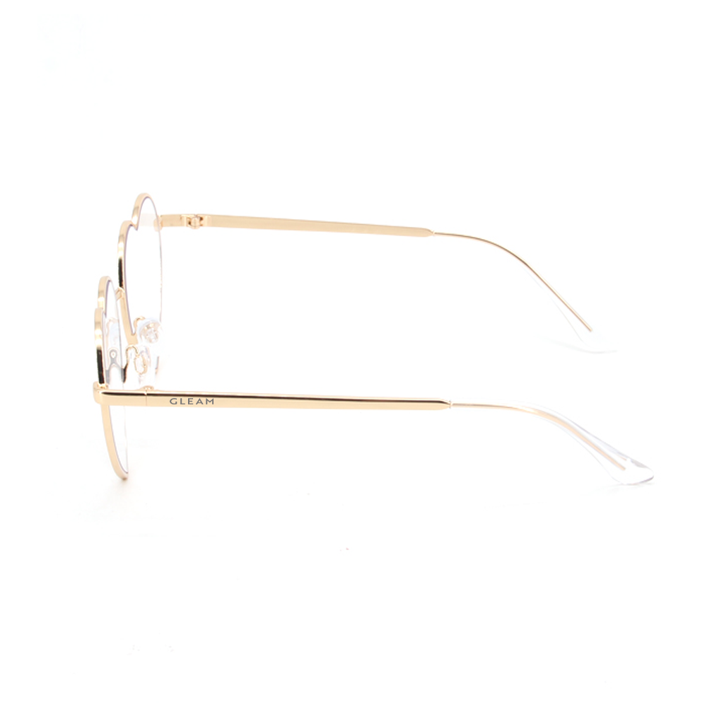 ROSA | Gold - Gleam Eyewear | Blue Blocking Glasses