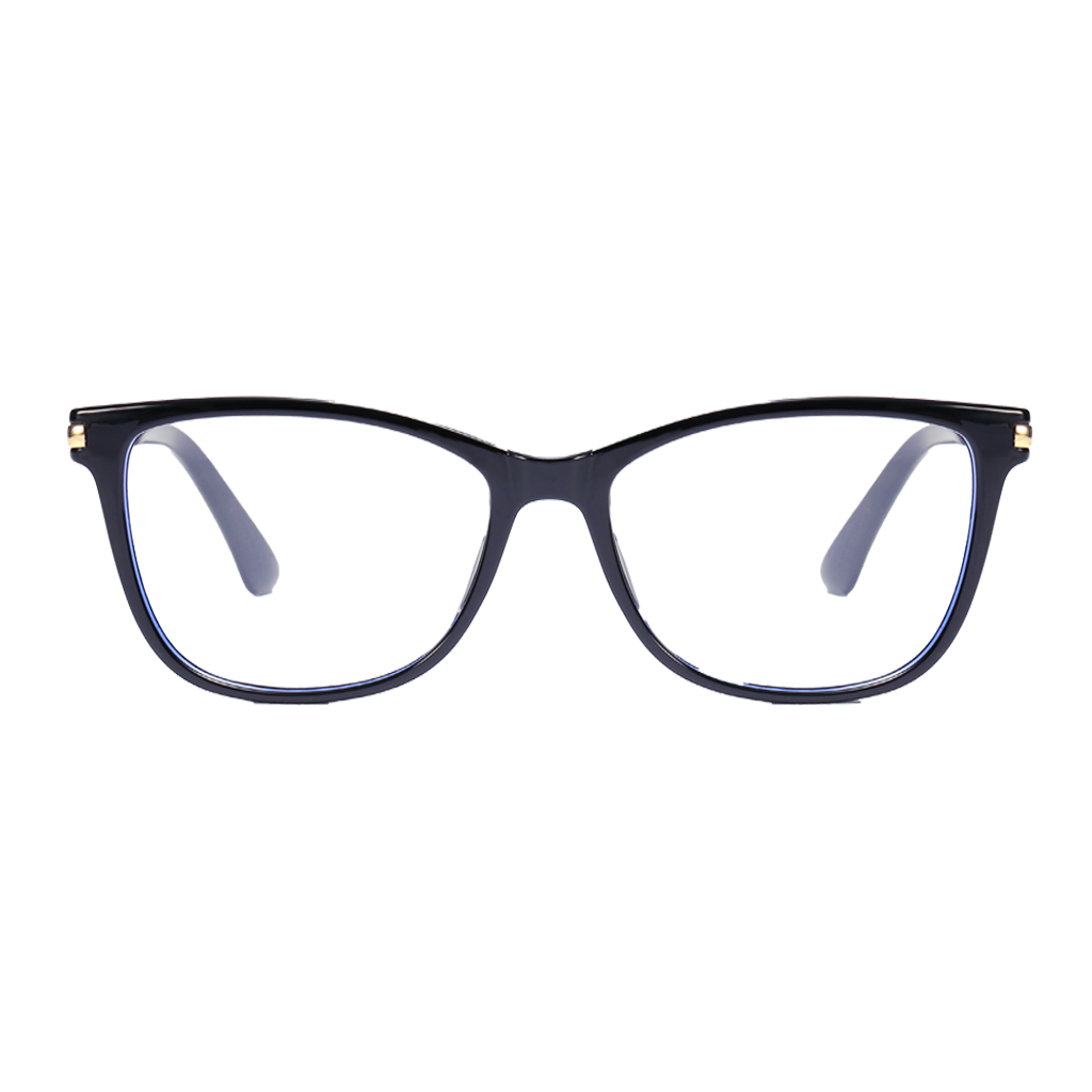 NAOMI I Black - Gleam Eyewear | Blue Blocking Glasses